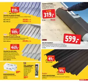 Jem & fix tilbudsavis uge 34 Side 19: MONTERINGSSÆT €89,95, TRAPEZ PLADE GLASKLAR €189,00