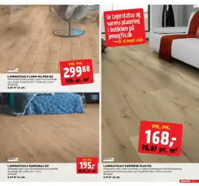 Jem & fix tilbudsavis uge 34 Side 3: LAMINATGULV SURPRISE PLUS EG €168,00, LAMINATGULV LONG ISLAND EG €299,88