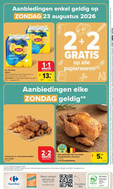 Carrefour folder Pagina 52: Hele gebraden kip van weleer €5,99, Ice Tea Zero Lipton €13,69