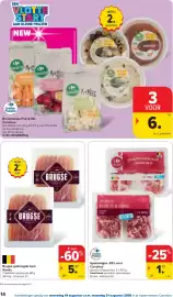 Carrefour folder Pagina 14: Spekreepjes €1,72, Brugse gedroogde ham €5,87