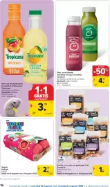 Carrefour folder Pagina 16: Appels PinKids €2,99, Shot, vers fruitsap, smoothie of super smoothie Innocent €4,19