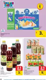 Carrefour folder Pagina 22: Iced Tea Carrefour €3,75, Fruitsap Carrefour en Carrefour Bio €5,40