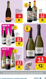 Carrefour folder Pagina 25: Portugal Lissabon Porta 6 €8,99, Chili Santa Helena Chardonnay of Cabernet Sauvignon €9,98