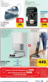 Carrefour folder Pagina 31: Stoomcentrale SV4110C0 €59,00, Dreame robotstofzuiger l10s ultra gen 2 €329,00