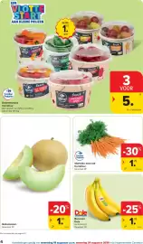 Carrefour folder Pagina 4: Galiameeloen €1,99, Wortelen met loof €1,25