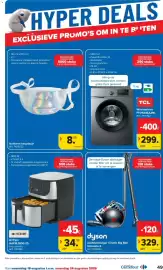 Carrefour folder Pagina 49: Dyson sledestofzuiger cinetic big ball absolute 2 €329,00, Airfryer HAF9L1800-25 €34,99