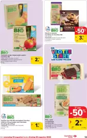 Carrefour Market folder week 34 Pagina 13: Muesli en granola Carrefour en Carrefour Bio €3,38