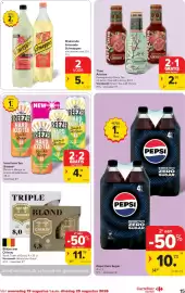 Carrefour Market folder week 34 Pagina 15: Hard Iced Tea Breezer €4,38, Thee Arizona €2,98