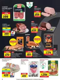 Spar akciós újság hét 34 Oldal 6: Herz csirkemellsonka €429,00, Wiesbauer bécsi virsli €1.399,00