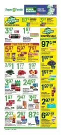 Super 1 Foods weekly ad week 33 Page 1: Corona Extra, Dos Equis Or Modelo Especial Beer €24,97