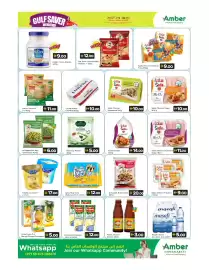 Amber catalogue Page 4: Masafi Water €5,00, Pokka Vitaene Extra C €3,00