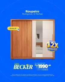 Folheto Lojas Becker Página 1