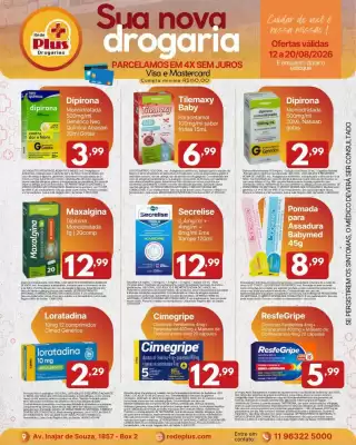 Folheto Rede Plus Supermercados (válido até 20-08)