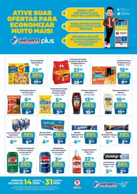 Catálogo Supermercados Jau Serve (válido até 31-08)