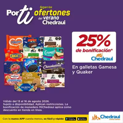 Chedraui (válido hasta 16-08)