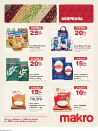 Catálogo Makro semana 33 Página 12: Arroz Castellano Tradicional, Diana arroz integral fideos y coco €3.000,00
