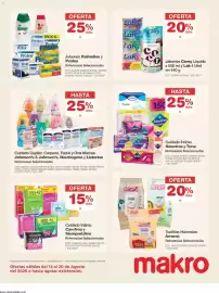 Catálogo Makro semana 33 Página 24: Jabones Palmolive y Protex, Arrurrú Toallitas Húmedas
