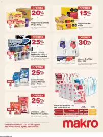 Catálogo Makro semana 33 Página 9: Aro Pacas de Leche Uat Uht €18.000,00, Bonyurt y Mantequilla €900,00
