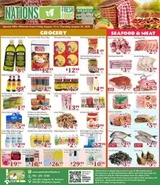Nations Fresh Foods flyer Page 1