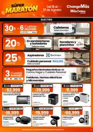 Catálogo Changomas semana 33 Página 13: Bgh - horno eléctrico 55i €62.999,00, Gama - secador de pelo €59.997,00