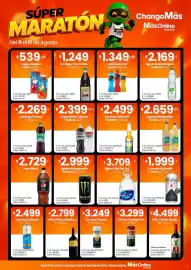 Catálogo Changomas semana 33 Página 7: Vino conejo verde €4.499,00, Pepsi - black €2.729,00