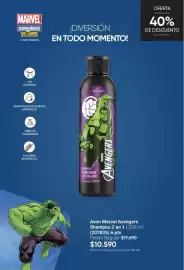 Catálogo Avon Página 56: Avon - marvel avengers shampoo 2 en 1 | 200 ml. (207835) 6 pts €10.590,00