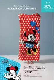 Catálogo Avon Página 60: Minnie mouse - toallón minnie €28.990,00