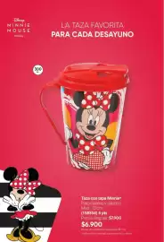 Catálogo Avon Página 68: Minnie mouse - taza con tapa minnie €6.900,00