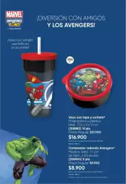 Catálogo Avon Página 72: Avengers - contenedor redondo (208955) €8.900,00