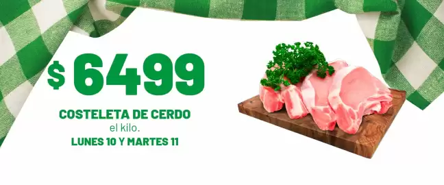 Catálogo Almacor Página 4: Costeleta de cerdo €64,99