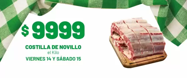Catálogo Almacor Página 5: Costilla de novillo €9.999,00