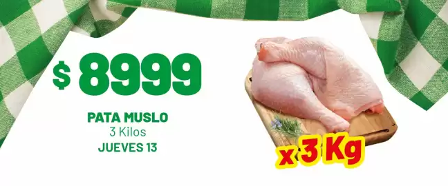 Catálogo Almacor Página 6: Pata muslo €8.999,00