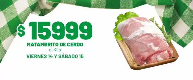 Catálogo Almacor Página 7: Matambrito de cerdo €15.999,00