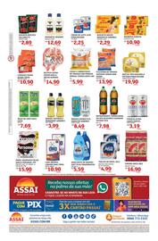 Encarte Assaí Atacadista Página 2: Salsaretti - passata rústica €2,89, Monster - bebida energética €8,49