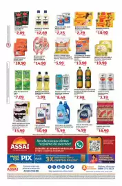 Encarte Assaí Atacadista Página 2: Salsaretti - passata rústica €2,89, Monster - bebida energética €8,49