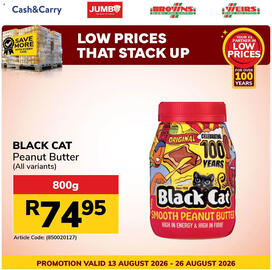 Jumbo catalogue Page 6: Black Cat Peanut Butter €74,95