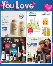 Clicks catalogue Page 13: Nativechild Haircare Products €37,99, Masodi Hydra-Care Detangling Milk €229,00