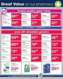 Clicks catalogue Page 40: Physiomer Eucalyptus Nasal Spray €210,00, MN Immune Boost Fizzies €105,00