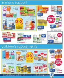 Clicks catalogue Page 42: Melissa Vitamin C chewable, Melissa Immune booster, Melissa Vitamin D3 €44,99