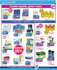 Clicks catalogue Page 48: Probitec Probiotic Products €127,00, ProbiFlora Probiotic Products €71,99
