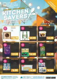 Bestway leaflet Page 1: Nescafe gold blend €28,99, Pg tips original tea bags €19,99