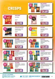 Bestway leaflet Page 17: Walkers cheese & onion/ready salted/salt & vinegar/prawn cocktail €15,45