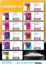Bestway leaflet Page 9: Tilda pure basmati rice €10,99, Tilda grand sella basmati rice €15,99