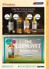 Bestway leaflet Page 17: Auchen Toshan Single Malt Scotch Whisky €21,99, The Ardmore €20,99