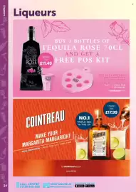 Bestway leaflet Page 24: Tequila Rose €11,49