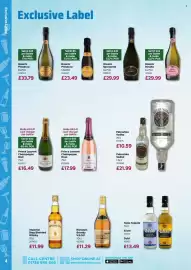 Bestway leaflet Page 4: Rossini spumante €29,99, Rossini rosato €29,99