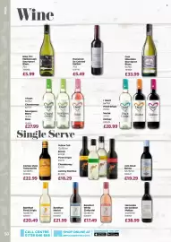 Bestway leaflet Page 50: I Heart Pinot Grigio €28,99, Cool Mountain Sauvignon Blanc €33,99