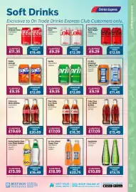 Bestway leaflet Page 53: Diet Coke Icon Glass Bottles €17,09, Sprite €9,35