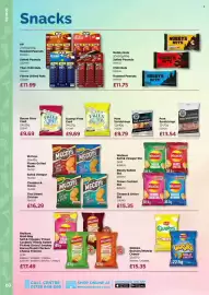 Bestway leaflet Page 60: Walkers Quavers/Wotsits Cheese €15,35, Walkers grab bag €17,49