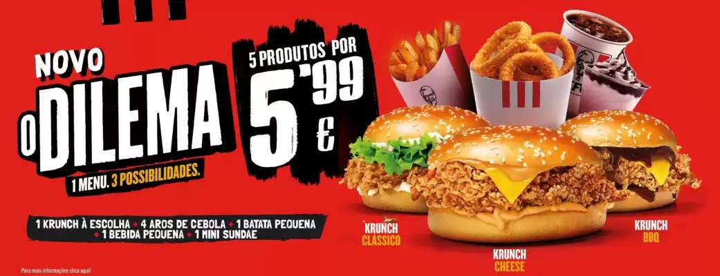 KFC (válido até 30-08)
